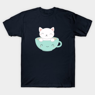 Kawaii and cute kitten t-shirt T-Shirt